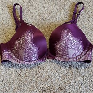 Purple bra